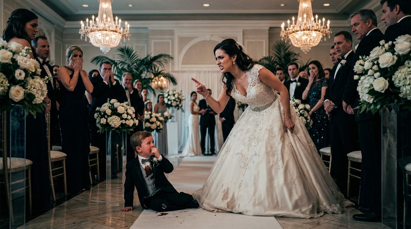 Bride's Fury Explodes: Flower Boy's Slip Exposes Luxury Wedding Secret, Shattering a Million Dollar Dream in a Society Scandal.