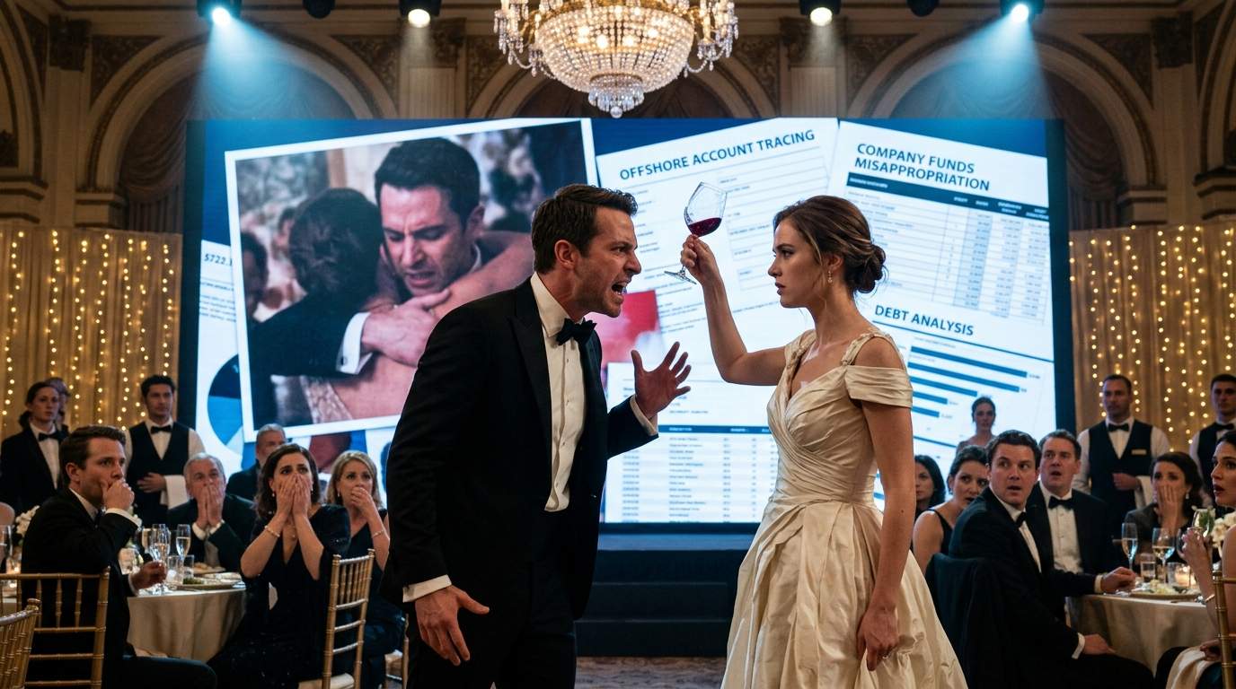 Billionaire Wedding Disaster: Old-Money Socialite Exposes Heir's Secret Identity Live On Screen!