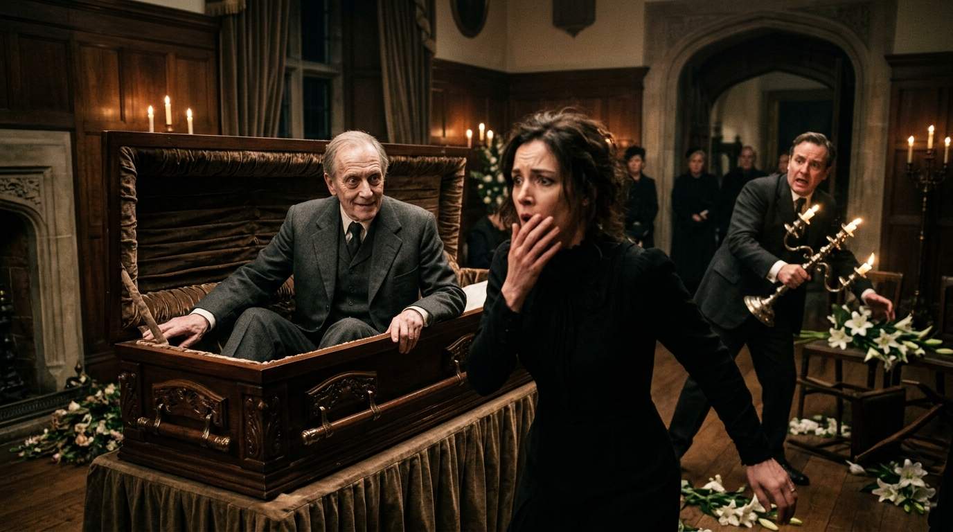 The Family Inheritance Battle Just Took a SHOCKING Turn When the Patriarch WOKE UP at His Own Funeral!