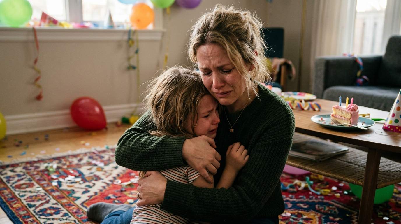 I couldn't believe what my ex whispered to our daughter at her own birthday party, shattering her world.