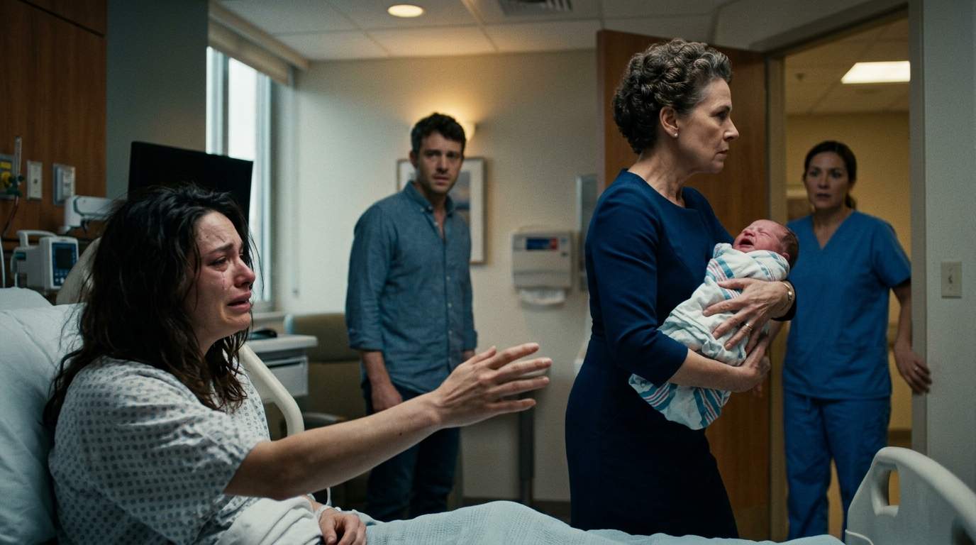 Hospital Chaos Erupts: Mother's Secret Past Exposed As In-Laws Try To Seize Newborn