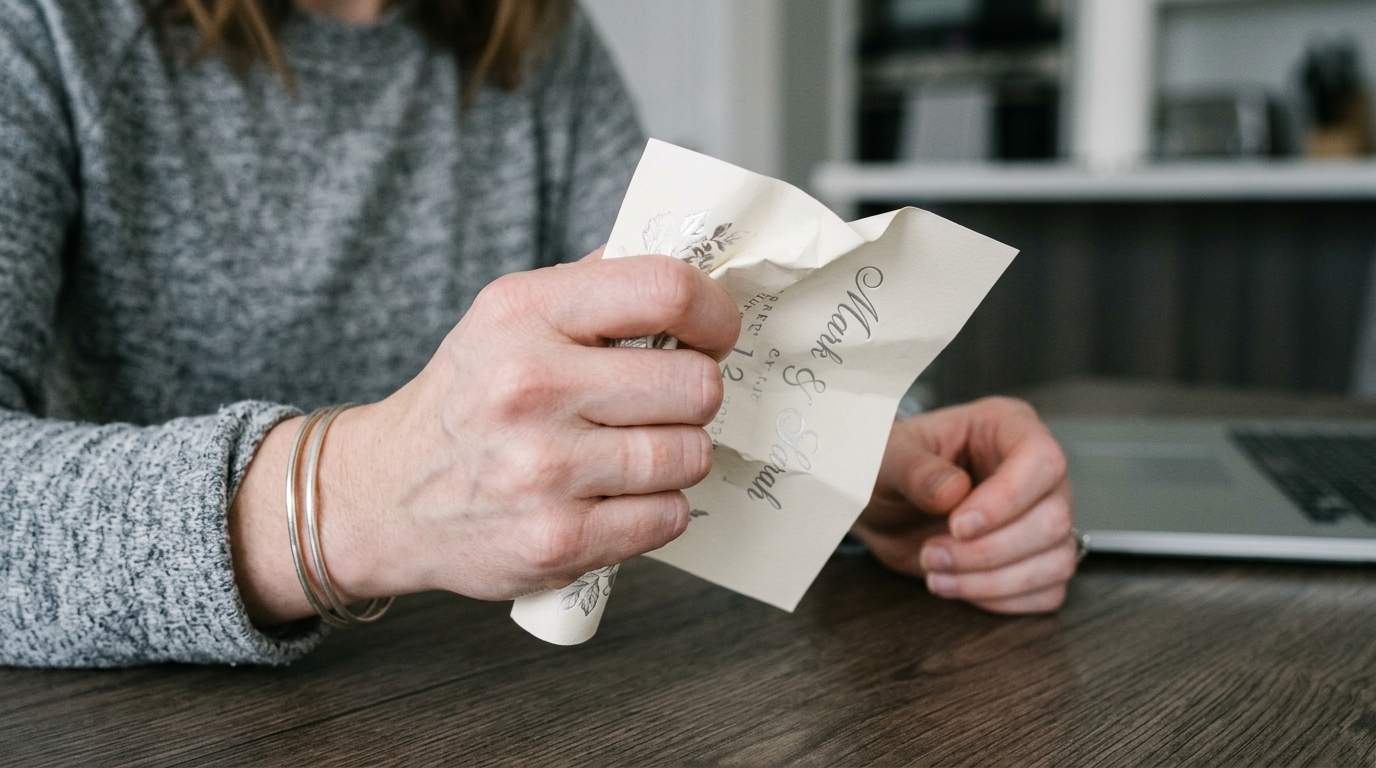 I couldn't breathe when I saw my fiancé and best friend planning THEIR wedding.