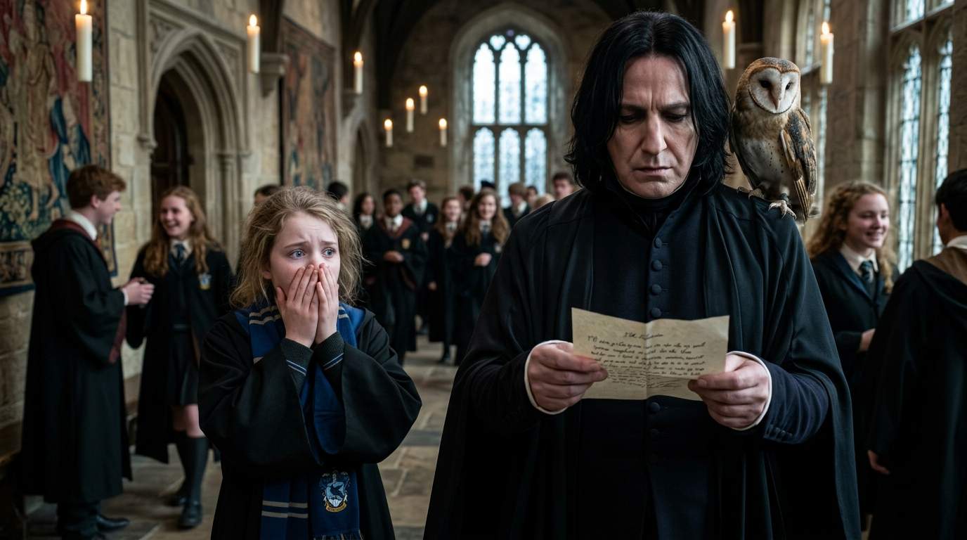 Hogwarts Student's Desperate Plea for Help About Forbidden Magic Accidentally Lands in Professor Snape's Hands – What Happens Next Will Shock You!