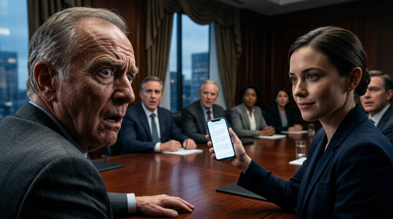 The Public Firing: Young CEO's Ice-Cold Response Exposed A Billion-Dollar Financial Fraud And Triggered A Shocking Executive Arrest.