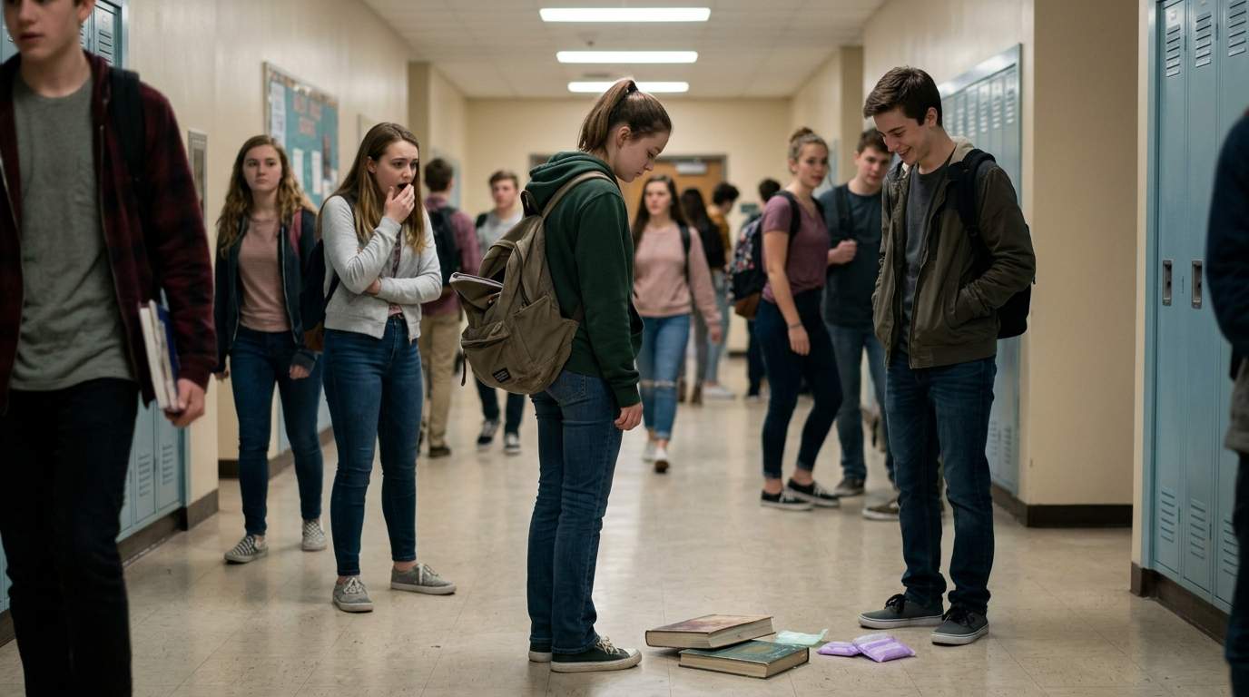 The Day My Backpack Spilled My Secret Onto The Hallway Floor