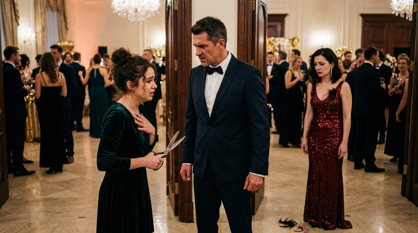 Elite Gala Scandal: Rival BRUTALLY SNIPS Billionaire Fiancée's Hair, But The REAL Betrayal Was Only Beginning!