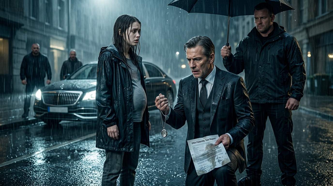 Raining Secrets: Billionaire CEO Stops Car, Finds His Past, And A Pregnant Girl's Fate Changes Forever