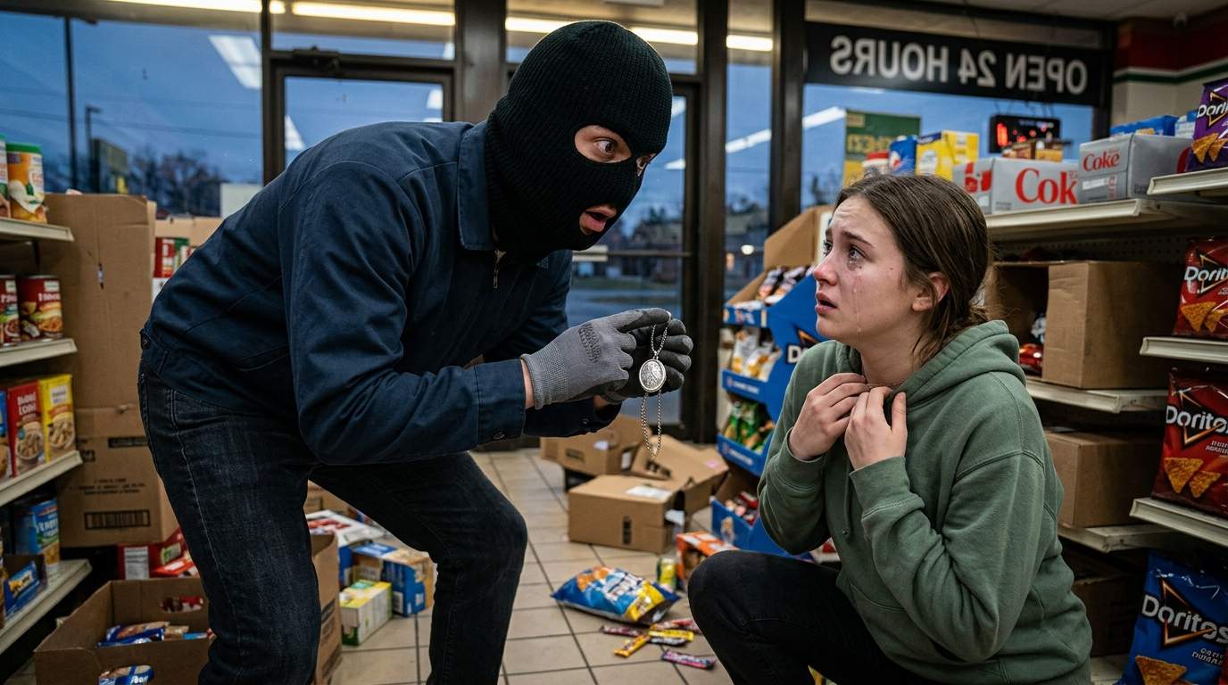 Shocking Convenience Store Robbery Takes a Chilling Turn: A Pendant Reveals a Brutal, Forgotten Past