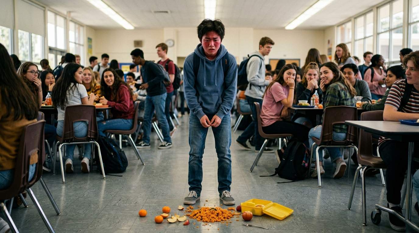 My Homemade Lunch Exploded in the Cafeteria