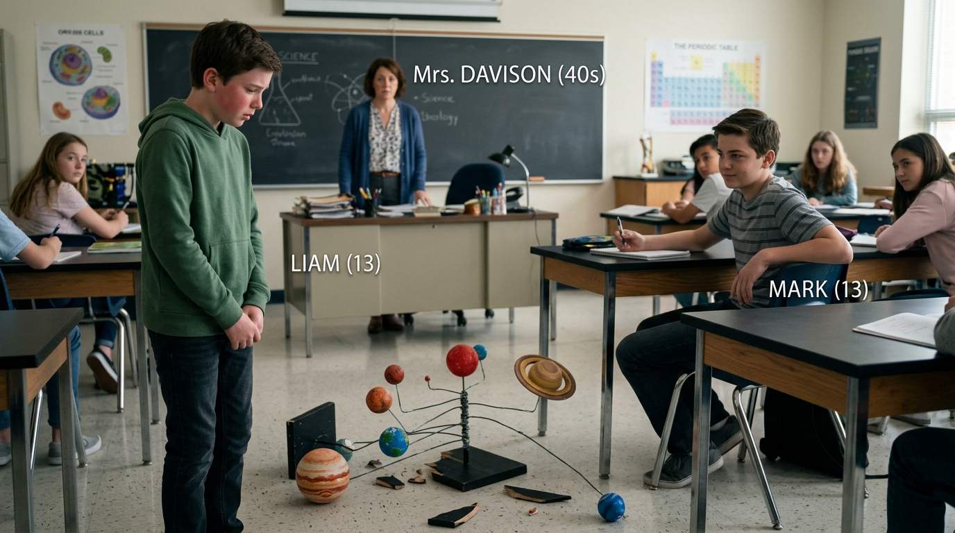 My science project went everywhere because of him.
