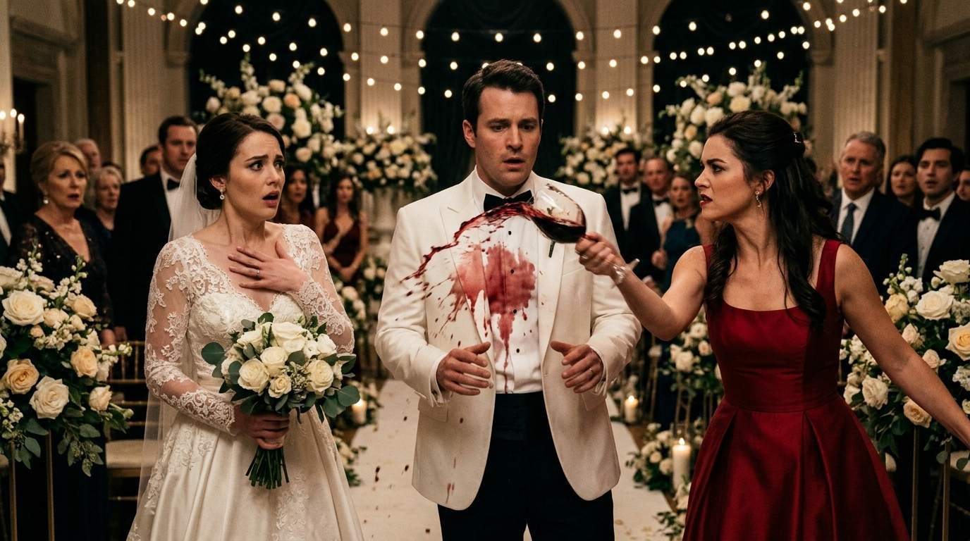 HIGH SOCIETY WEDDING MELTDOWN: Secret Bride Storms Altar, Unleashes Shocking Betrayal On Groom