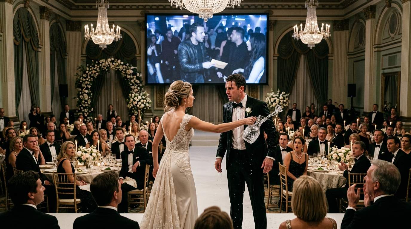 Unthinkable Scandal Rocks Billionaire Wedding: Elite Groom's Dark Identity Fraud Exposed Live, Threatening Dynasty With Financial Ruin