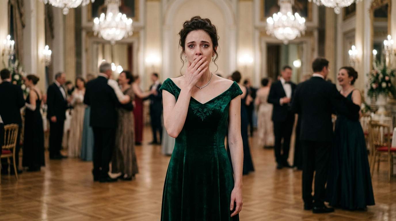 At the Grand Ball, my life shattered when I caught my husband kissing my sister.