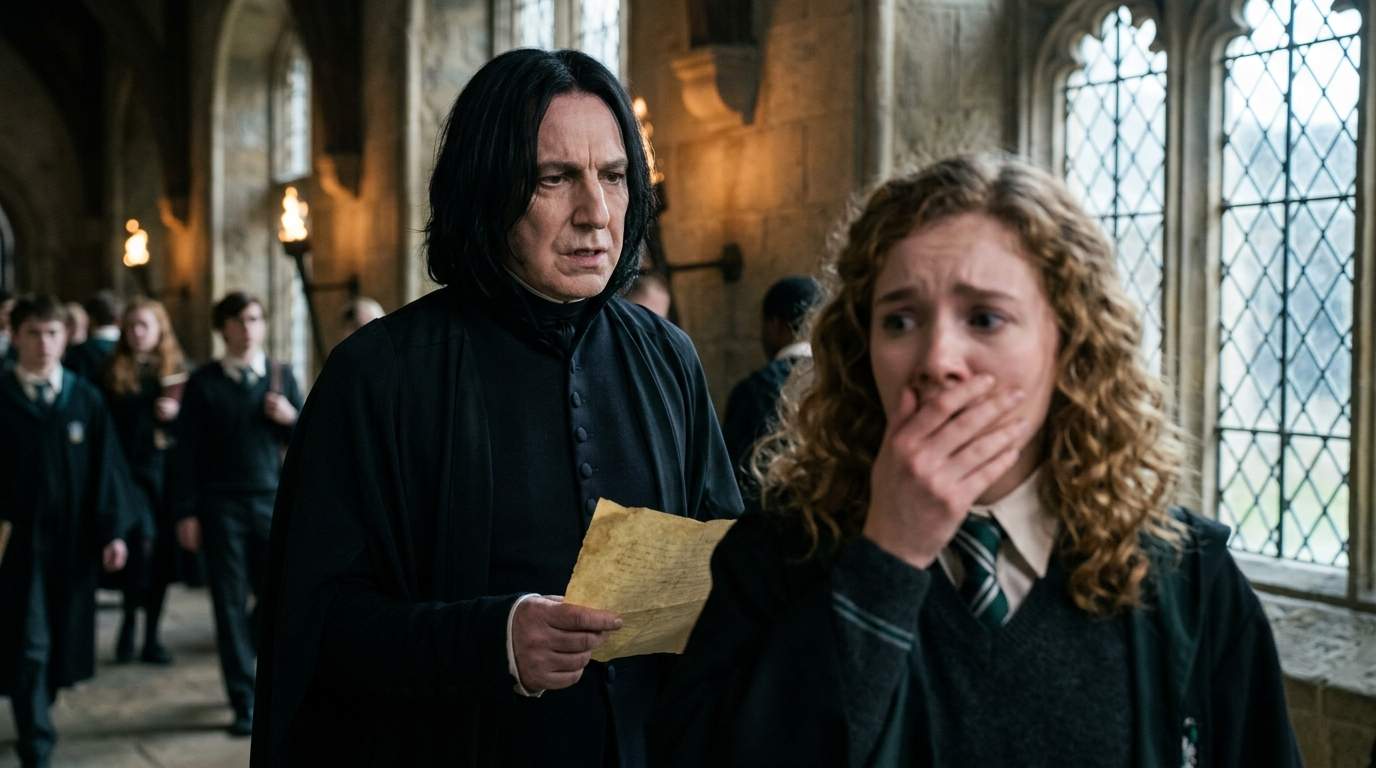 Hogwarts Secret Message Exposes Forbidden Society to Potions Master – Their Fate Sealed?