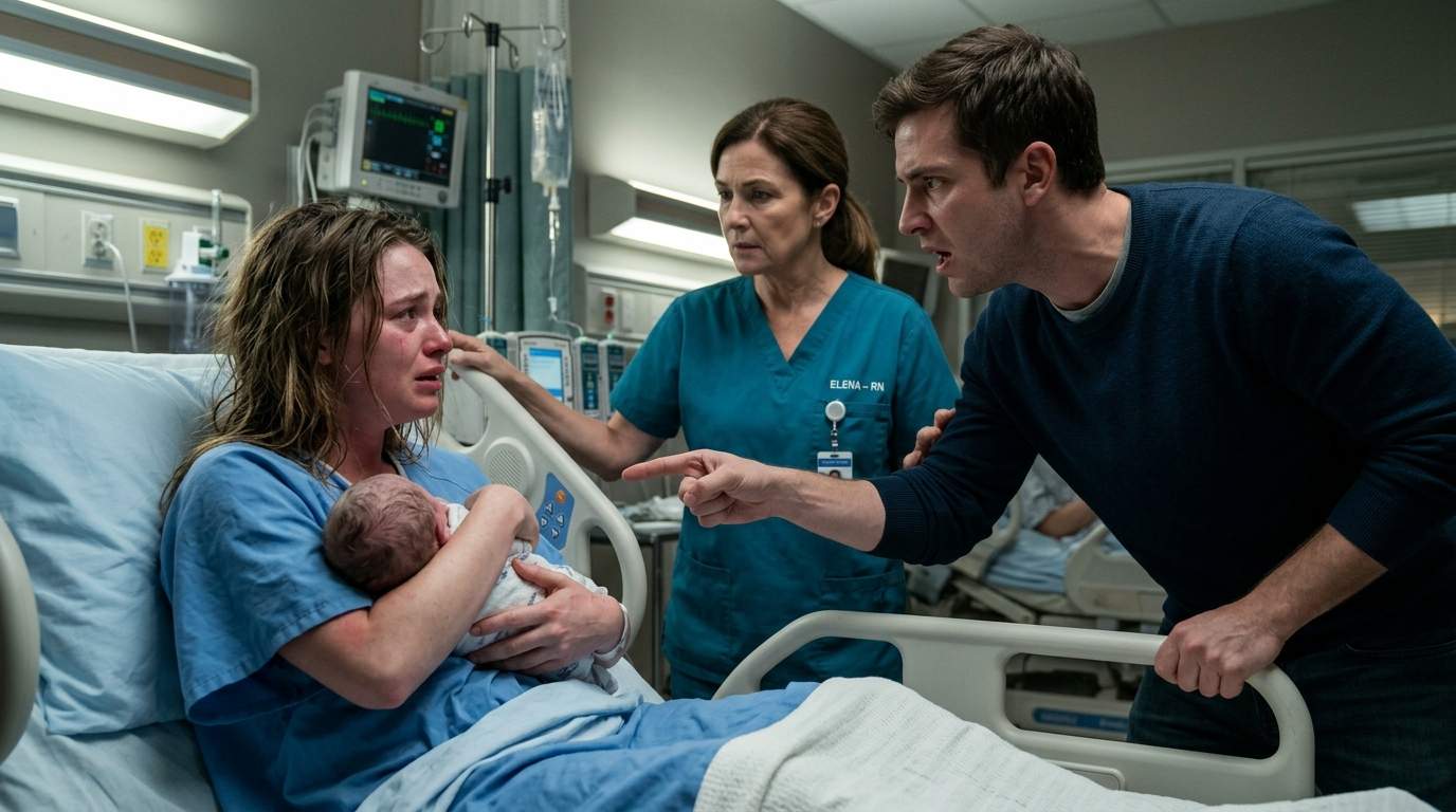 Husband's Shocking Delivery Room Outburst Over Baby's 