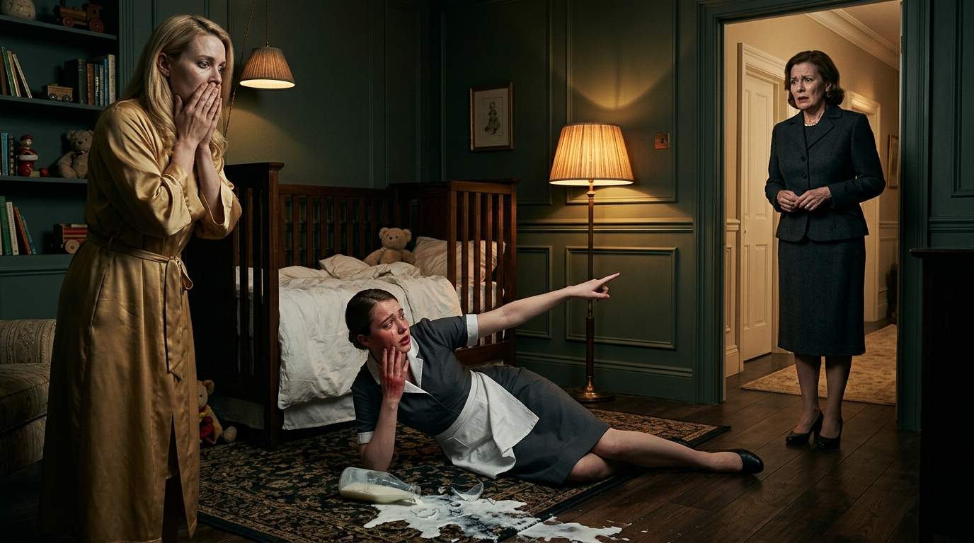 Nursery Horror: Maid's Desperate Act Exposes Shocking Family Betrayal in Golden Cradle Crisis