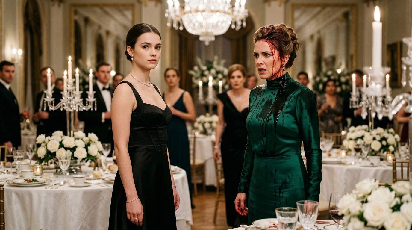 Salad Bowl Attack: The Uninvited Heir's Crimson Revenge Ignites High Society Scandal and Billionaire Feud