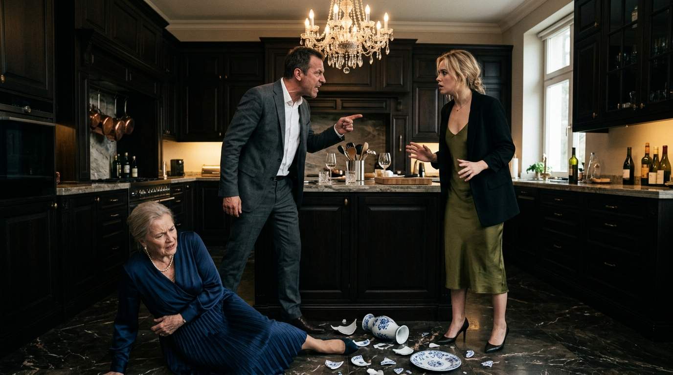 Billionaire Family Drama: Heirloom Shattered, Mother-in-Law Down in Luxury Kitchen Scandal!
