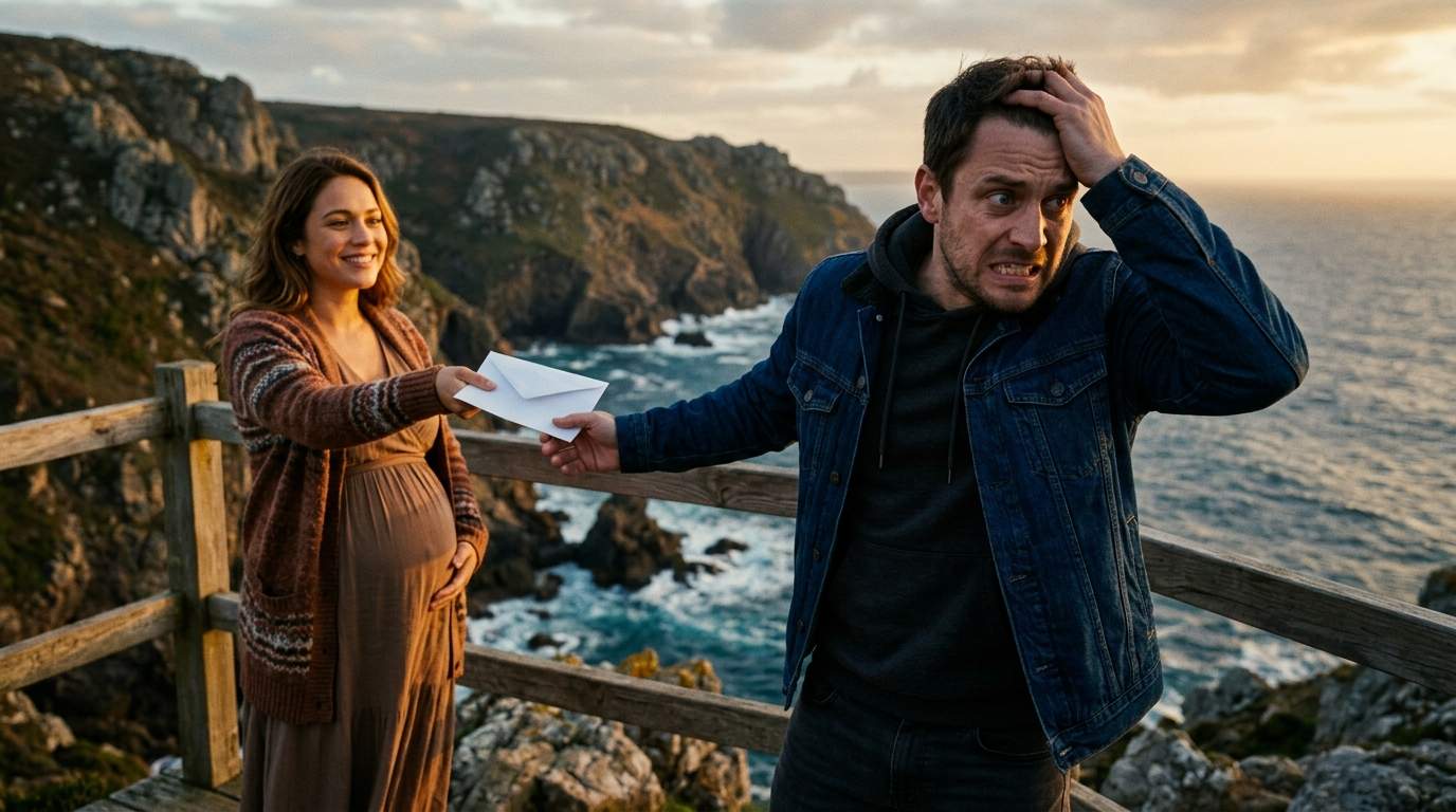 Pregnant Wife's Cliffside 'Accident' Hides Husband's Desperate Secret Debt