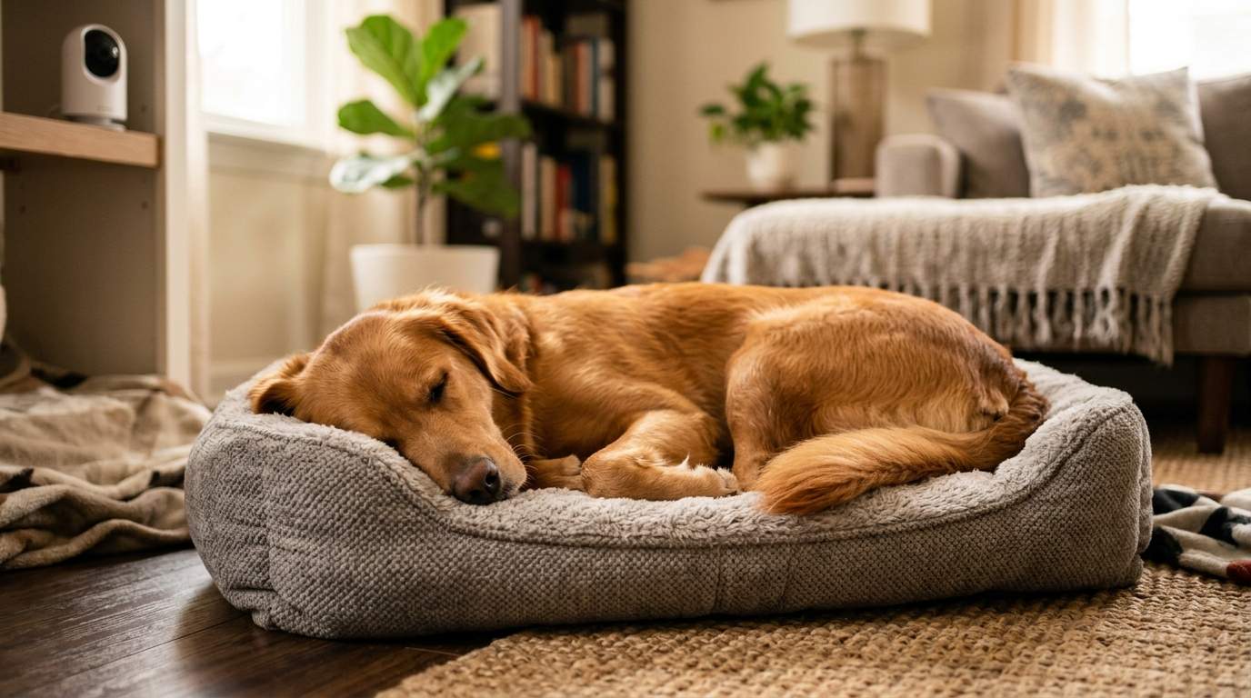 The Sleeping Dog on Camera: Is Its Quietude a Hidden Language?
