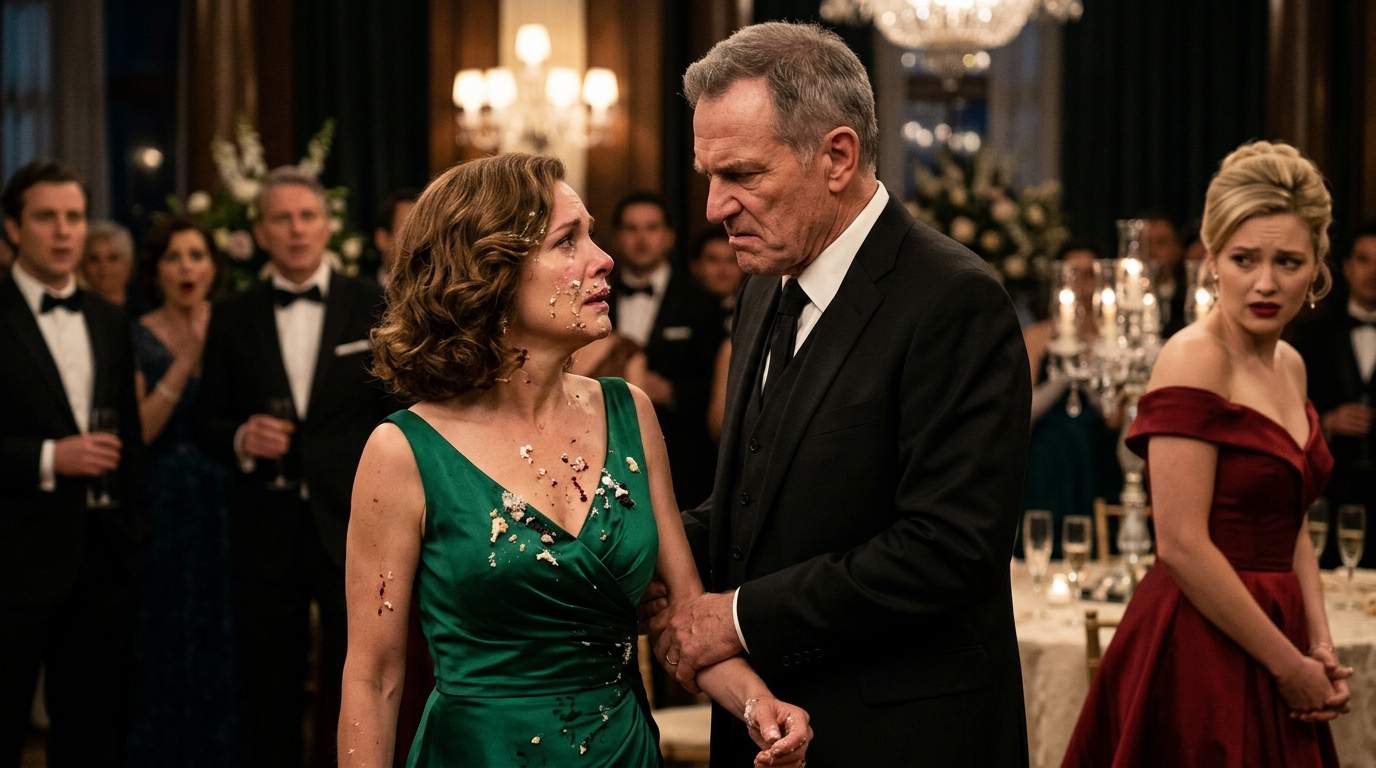 High Society Cake Chaos at Elite Gala Exposes Billionaire's Hidden Family Secret and Vicious Betrayal