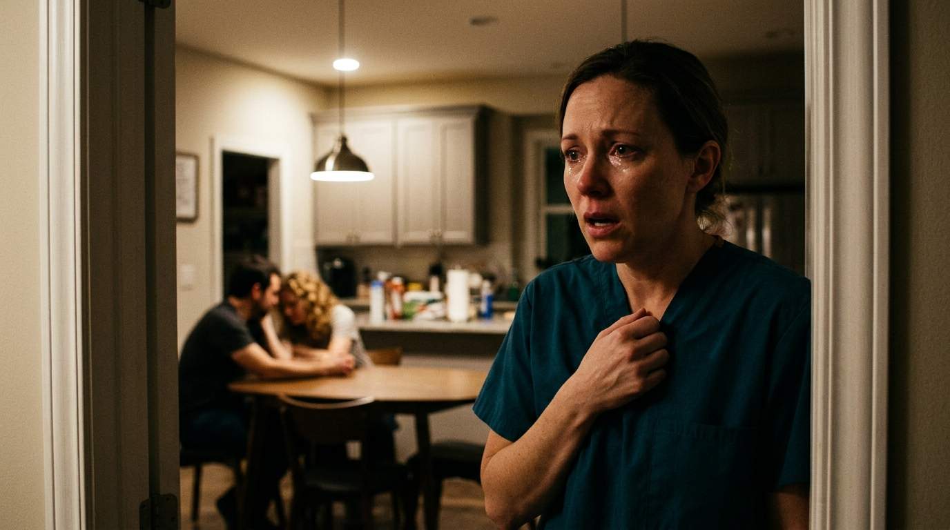 I walked in on my husband with HER at our kitchen table, and my world shattered.
