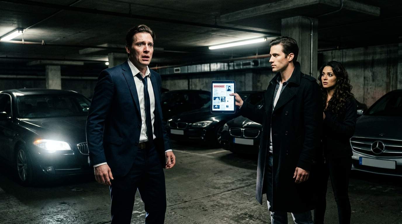 Billionaire Heir Confronted: Undercover Fiancé's Chilling Revelation in Underground Parking Lot Sparks Corporate Betrayal