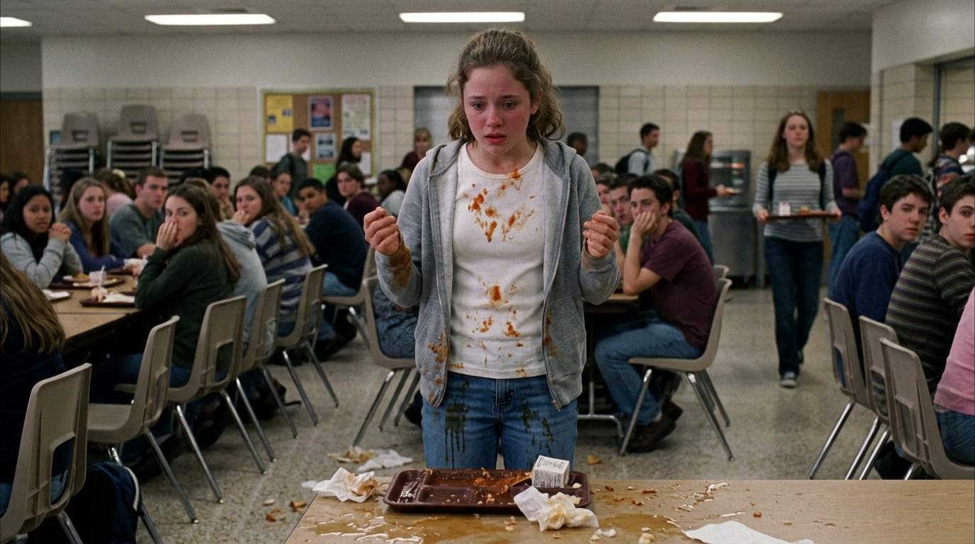 The cafeteria tray moment I still can't shake from freshman year.