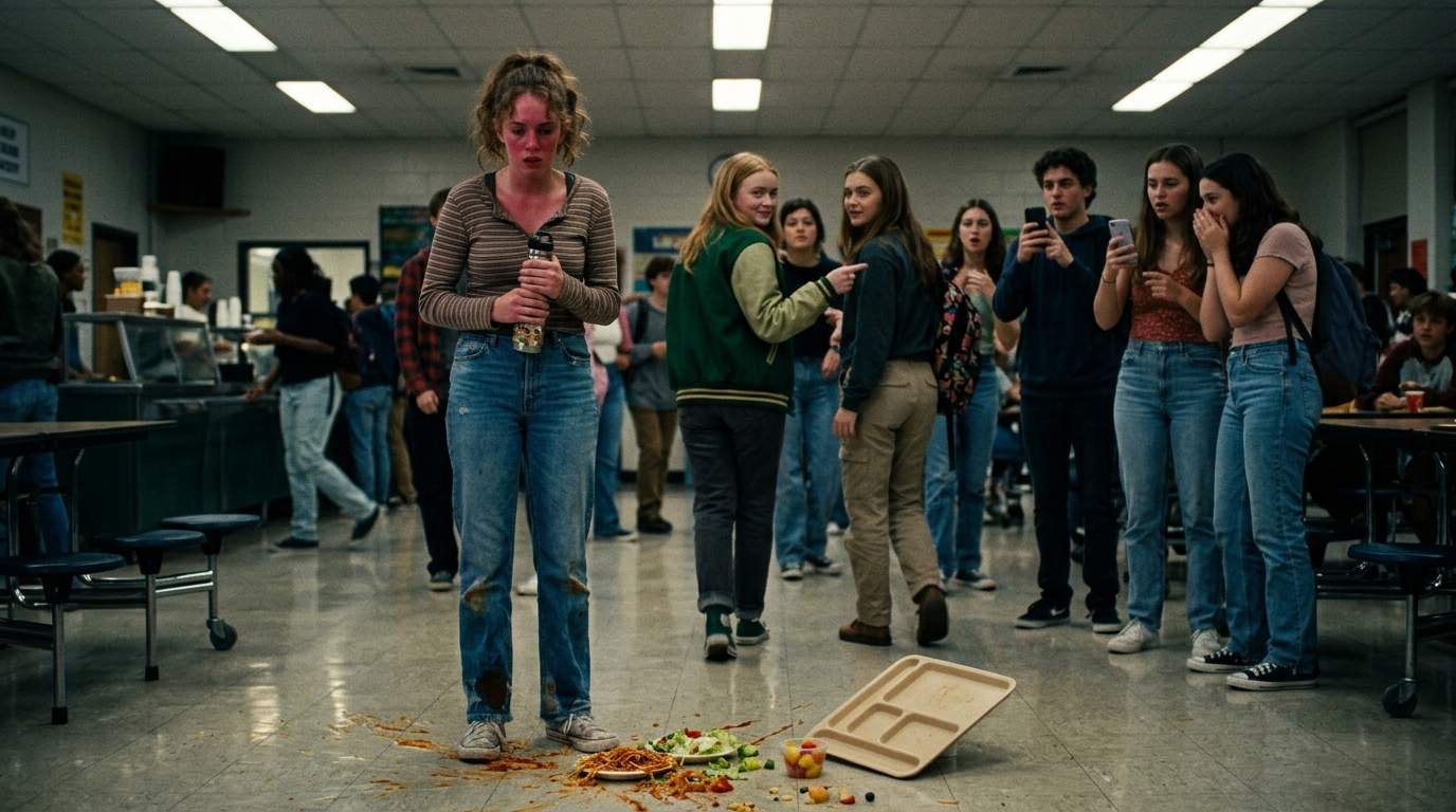 The day my entire lunch tray hit the cafeteria floor.