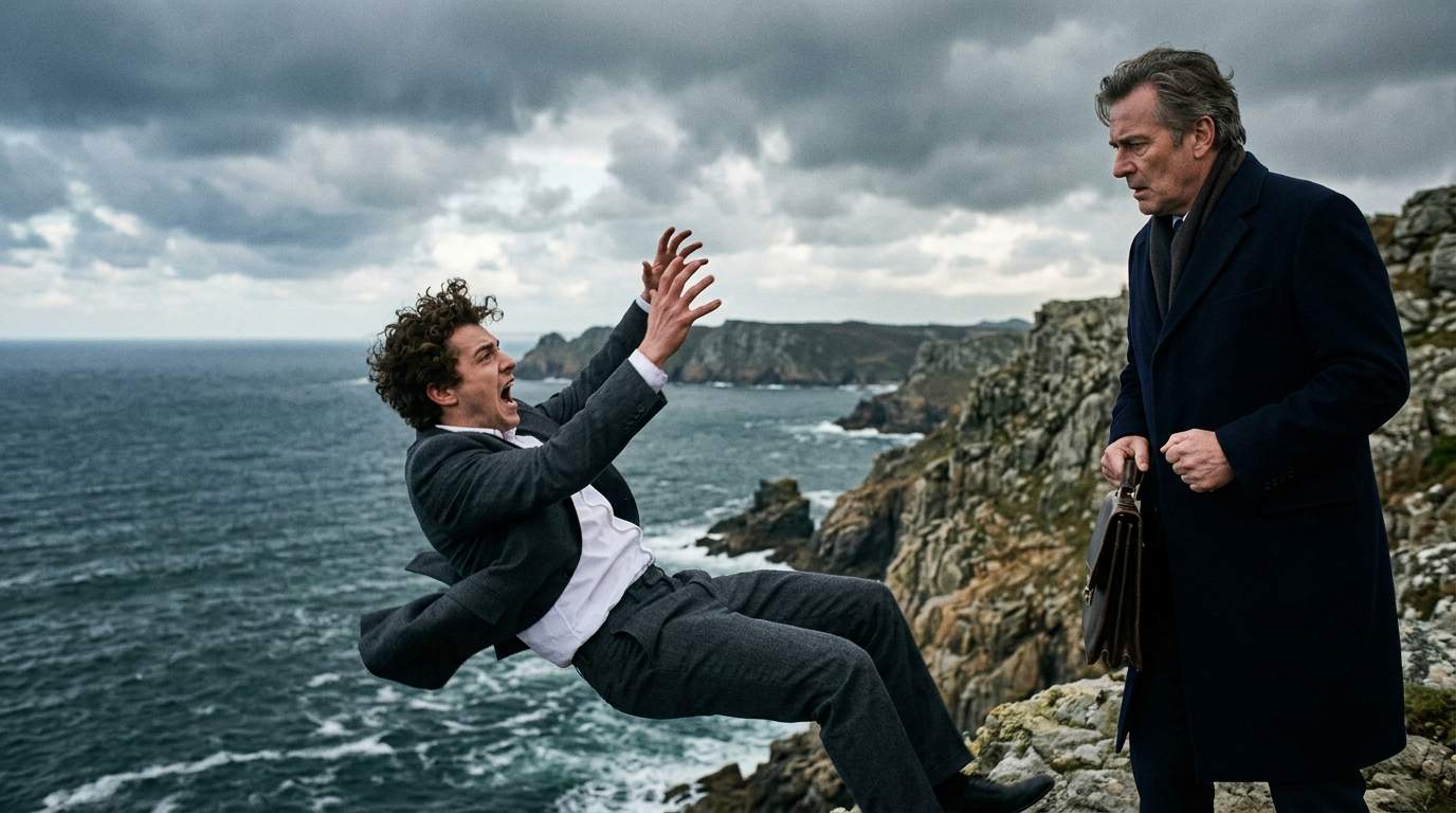 CLIFFSIDE BETRAYAL: The Heir's Inheritance Takes a Deadly Plunge in Shocking Family Drama