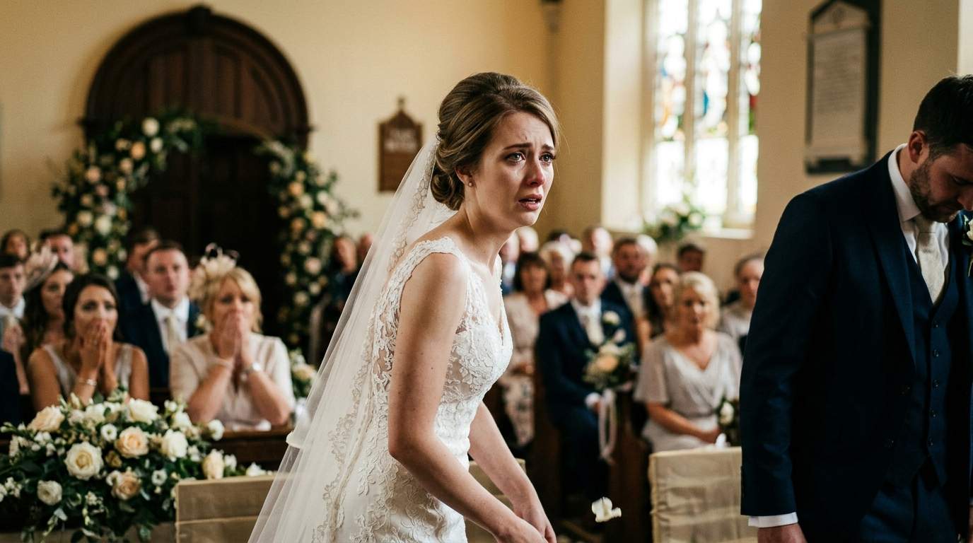 My fiancé’s ex-girlfriend crashed our wedding, holding his secret baby for all to see!