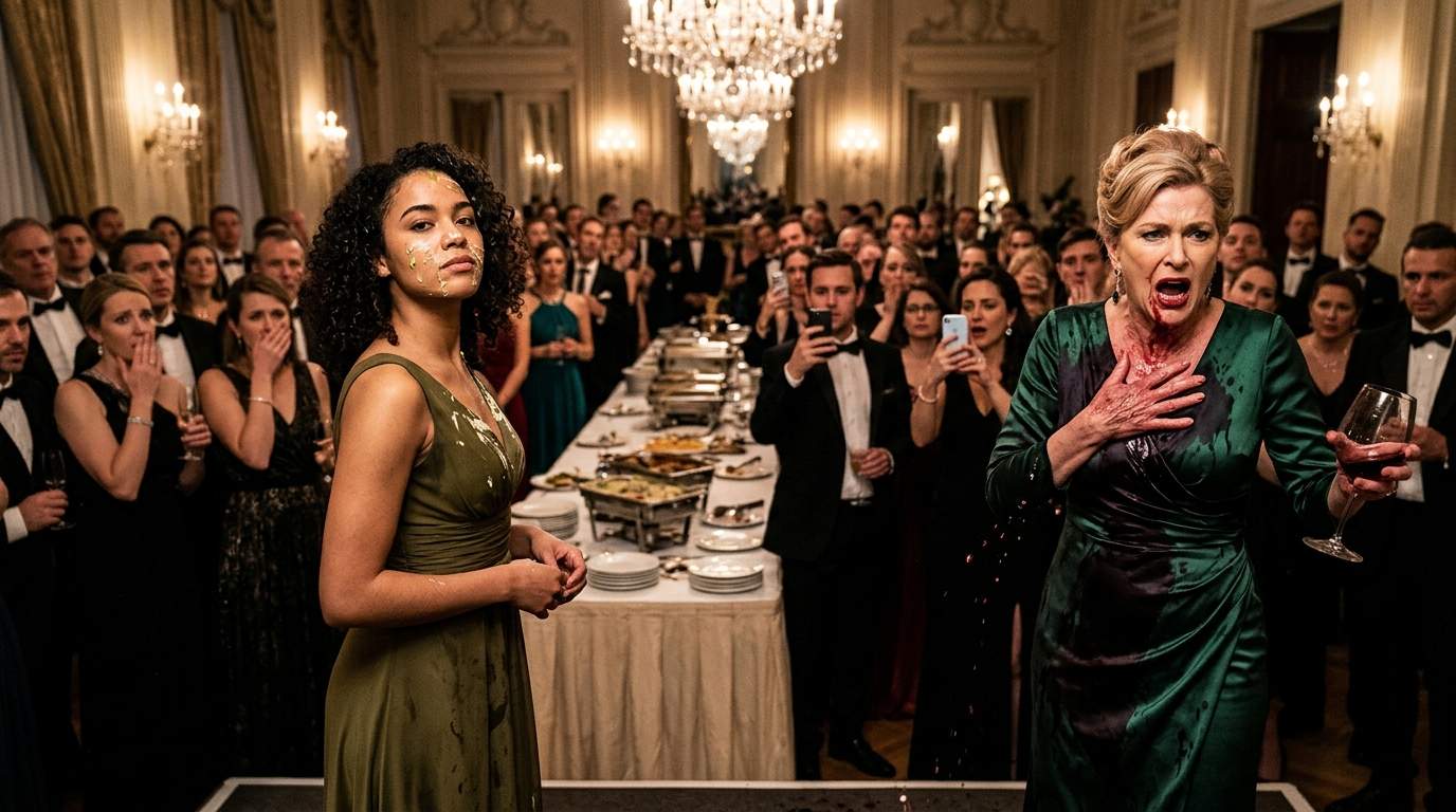 Elite Socialite's Desperate Act at Charity Gala Sparks Public Humiliation Scandal: A Power Play Gone Wrong in High Society