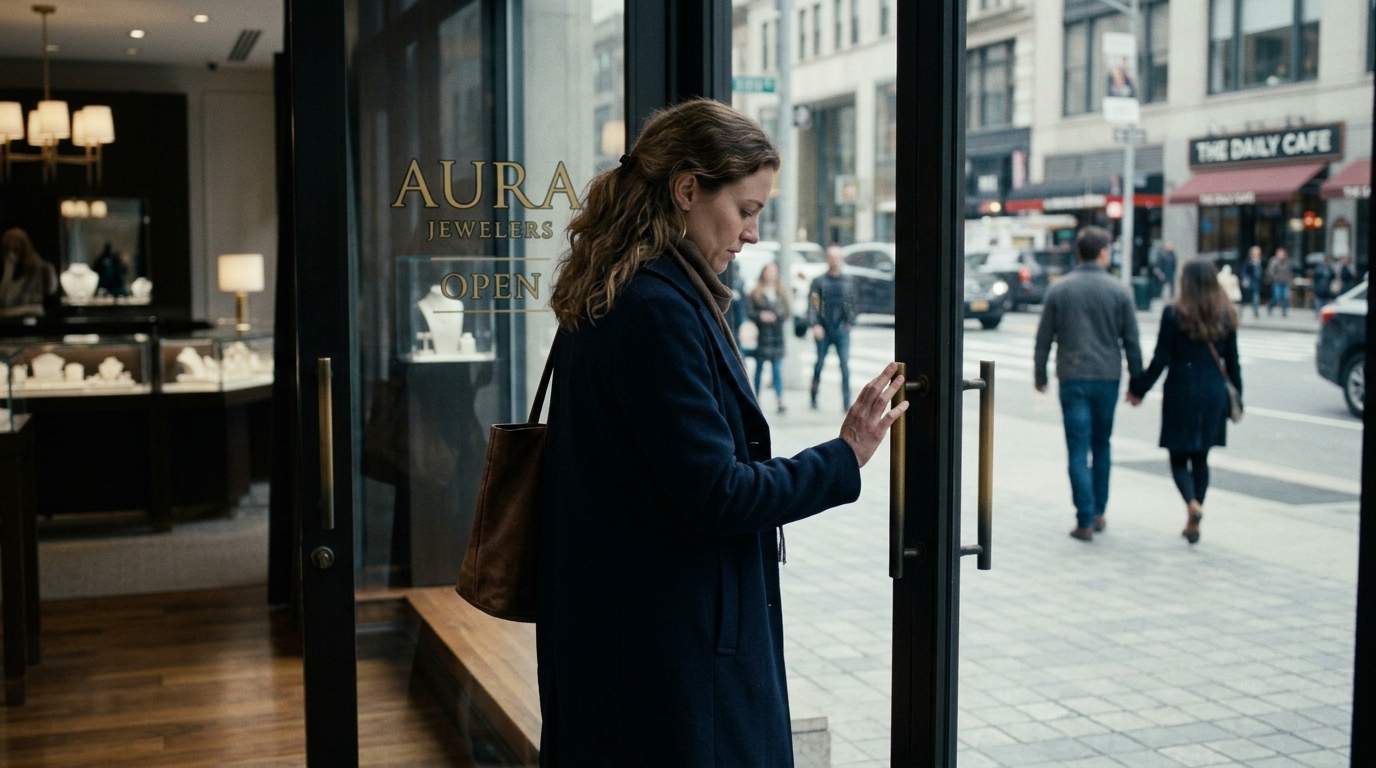 I watched my husband buy an engagement ring for my best friend at Tiffany's last Tuesday.
