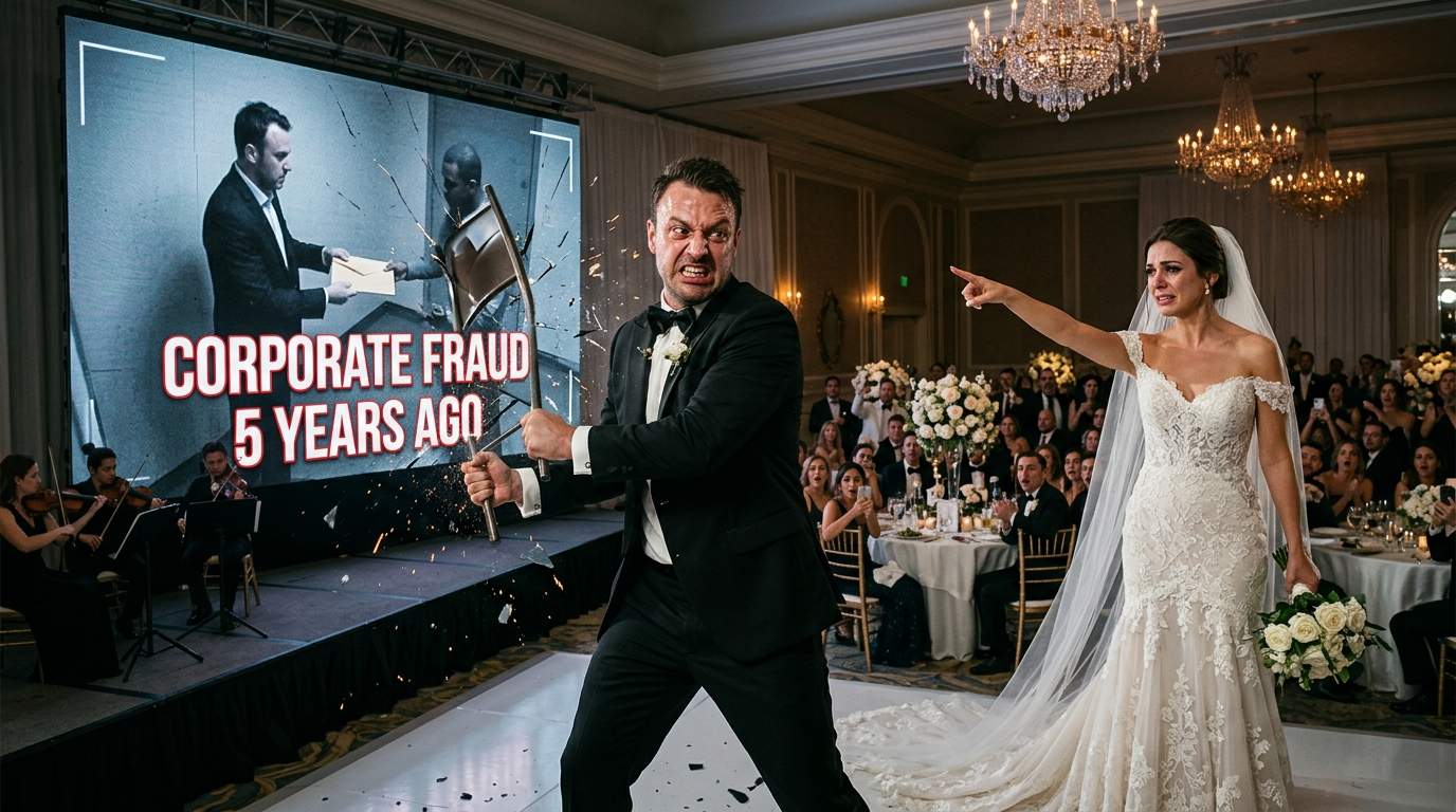 Billionaire Wedding Explodes: Not an Affair, But a Corporate Scandal Exposes Elite Drama Live on Screen!