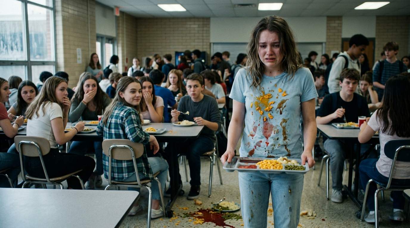 My cafeteria tray crash was just the start.