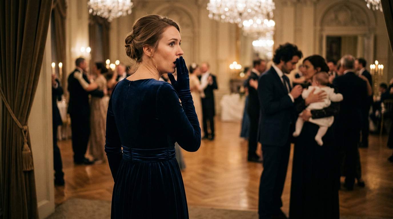 My world shattered watching my husband dance with my sister… holding their baby at the Grand Ball.