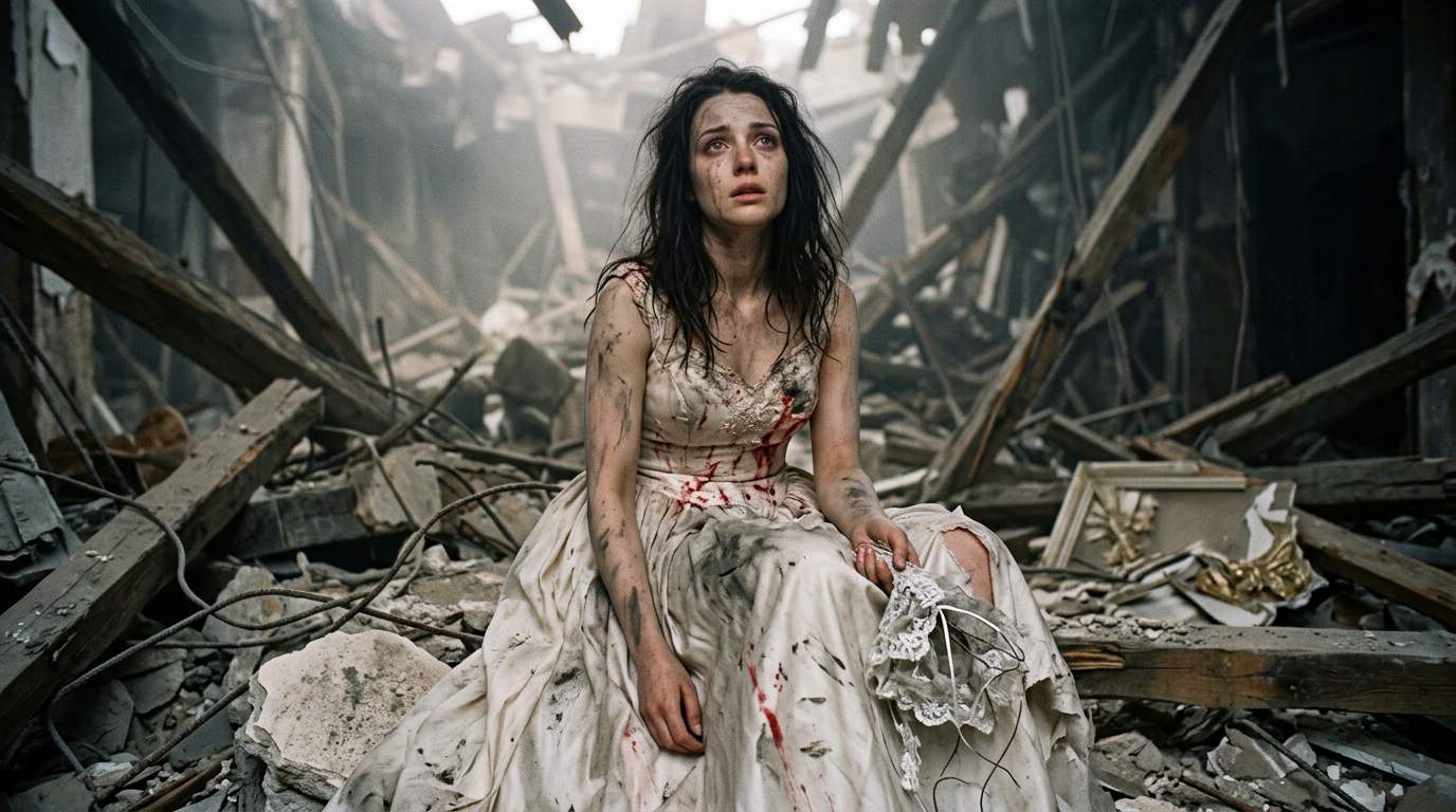 My dream wedding ended with the entire reception hall collapsing just as we said 'I do'.