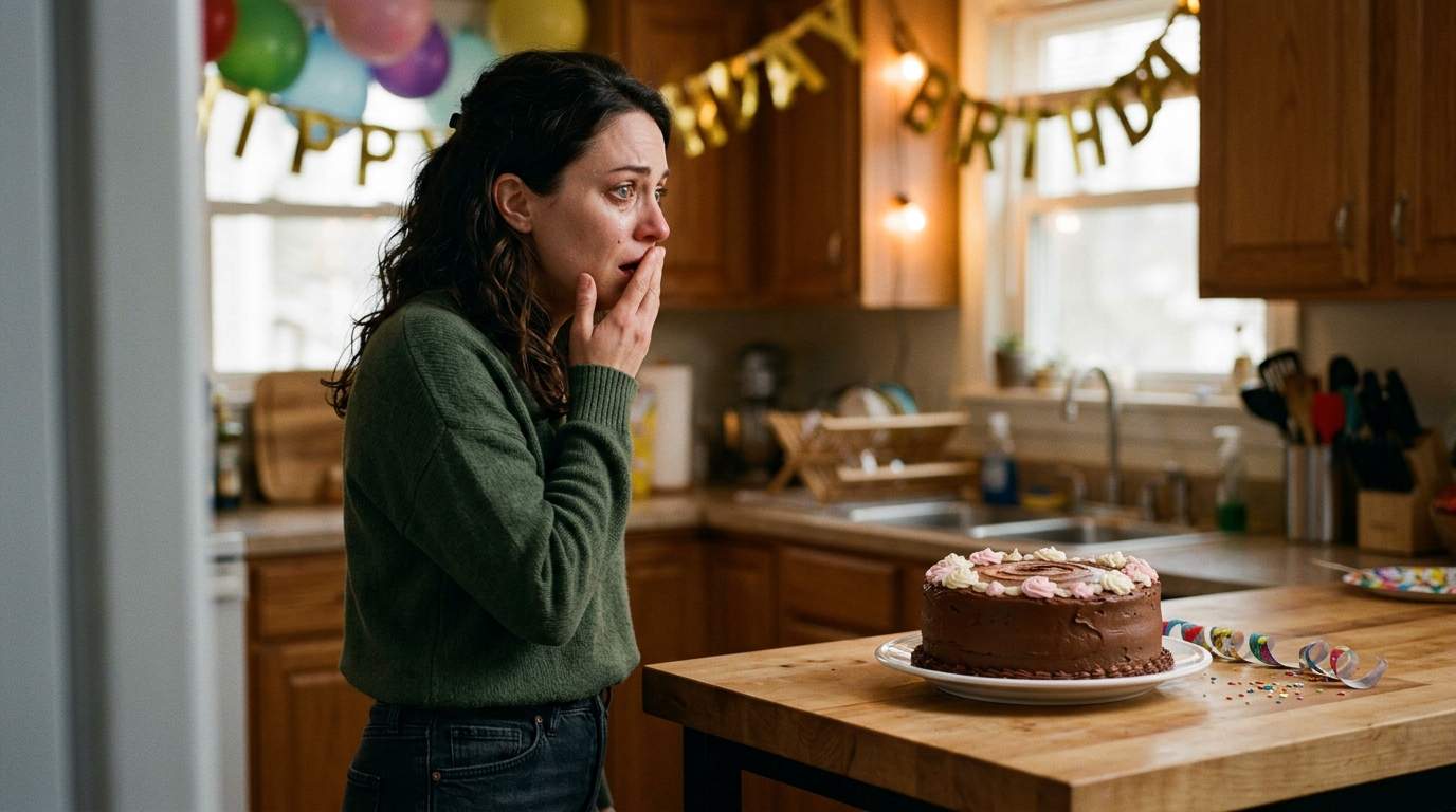 I saw my own mother sabotaging my son’s birthday cake, then I understood why he was always sick.