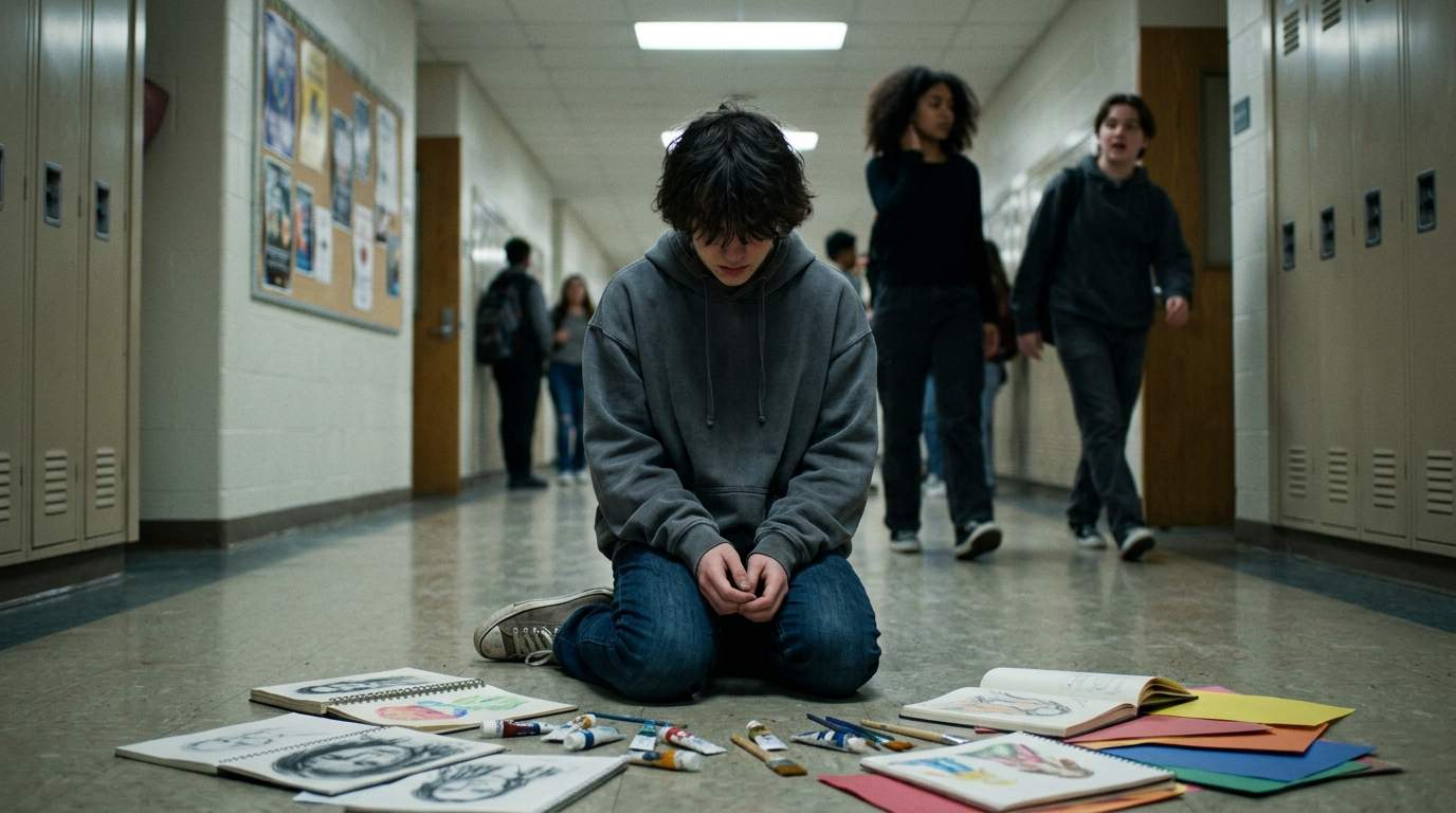 I still remember the silence when my art project hit the floor.