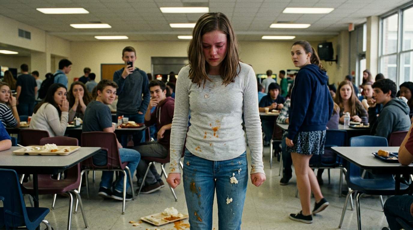 I still see my lunch tray hitting the cafeteria floor.