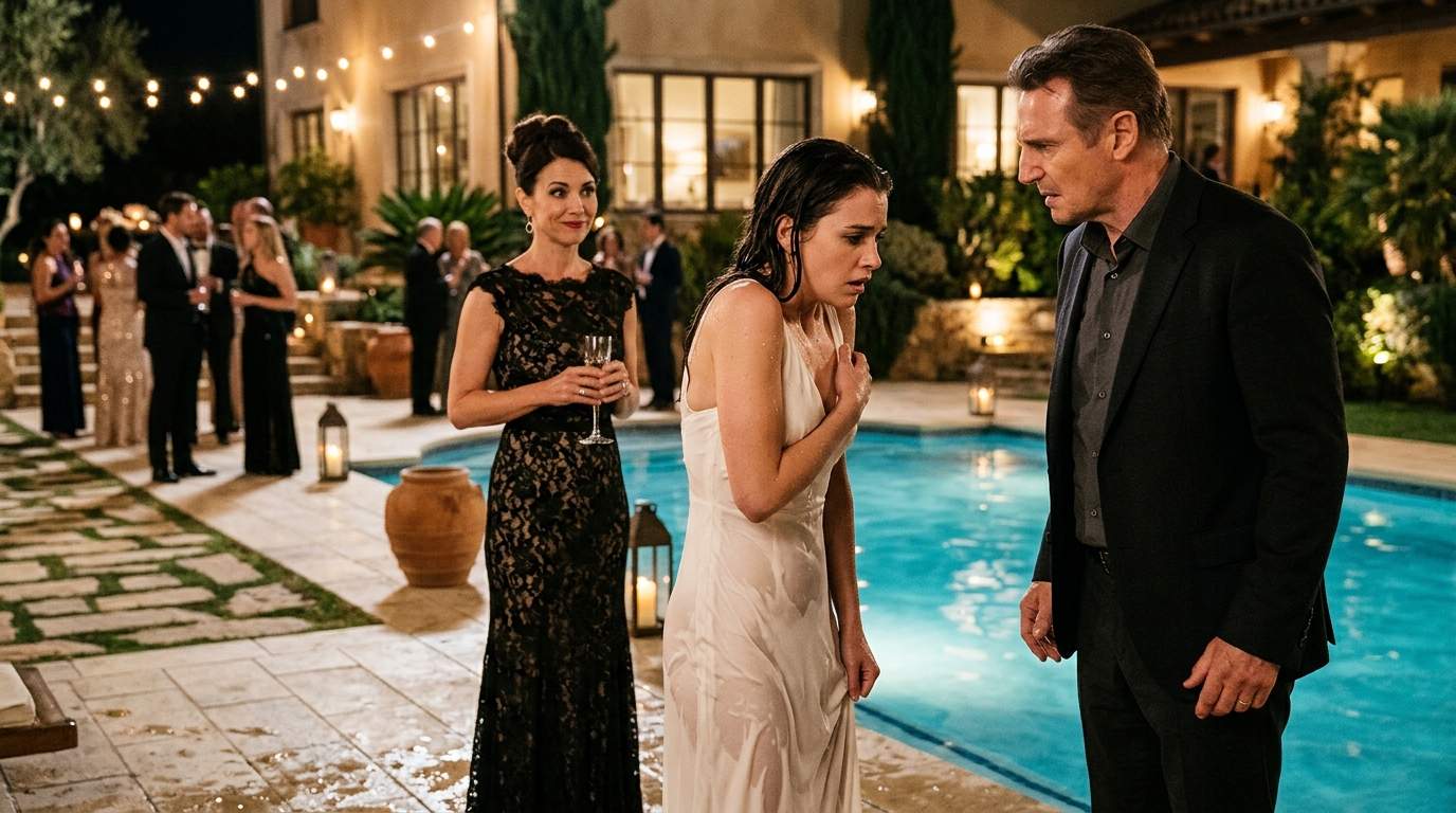 Billionaire's Pool Party Plunge Uncovers Luxury Family Secrets and a Vicious Heir Betrayal