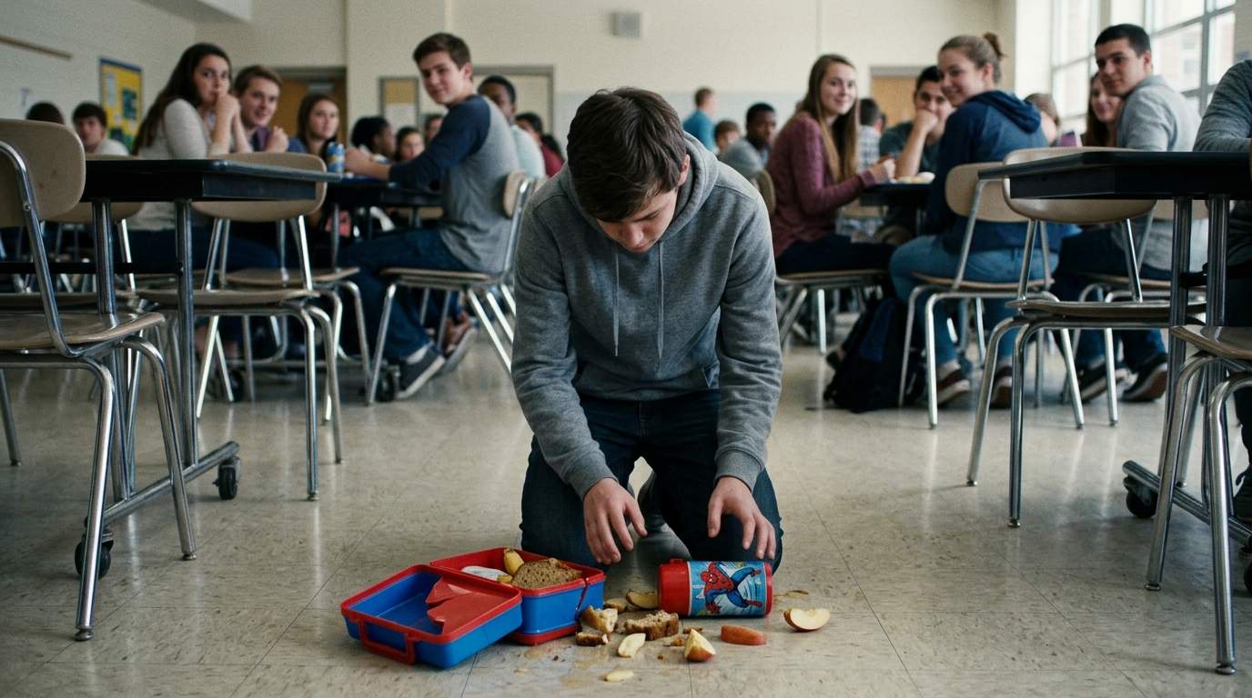 I still cringe thinking about my lunchbox exploding in the cafeteria.