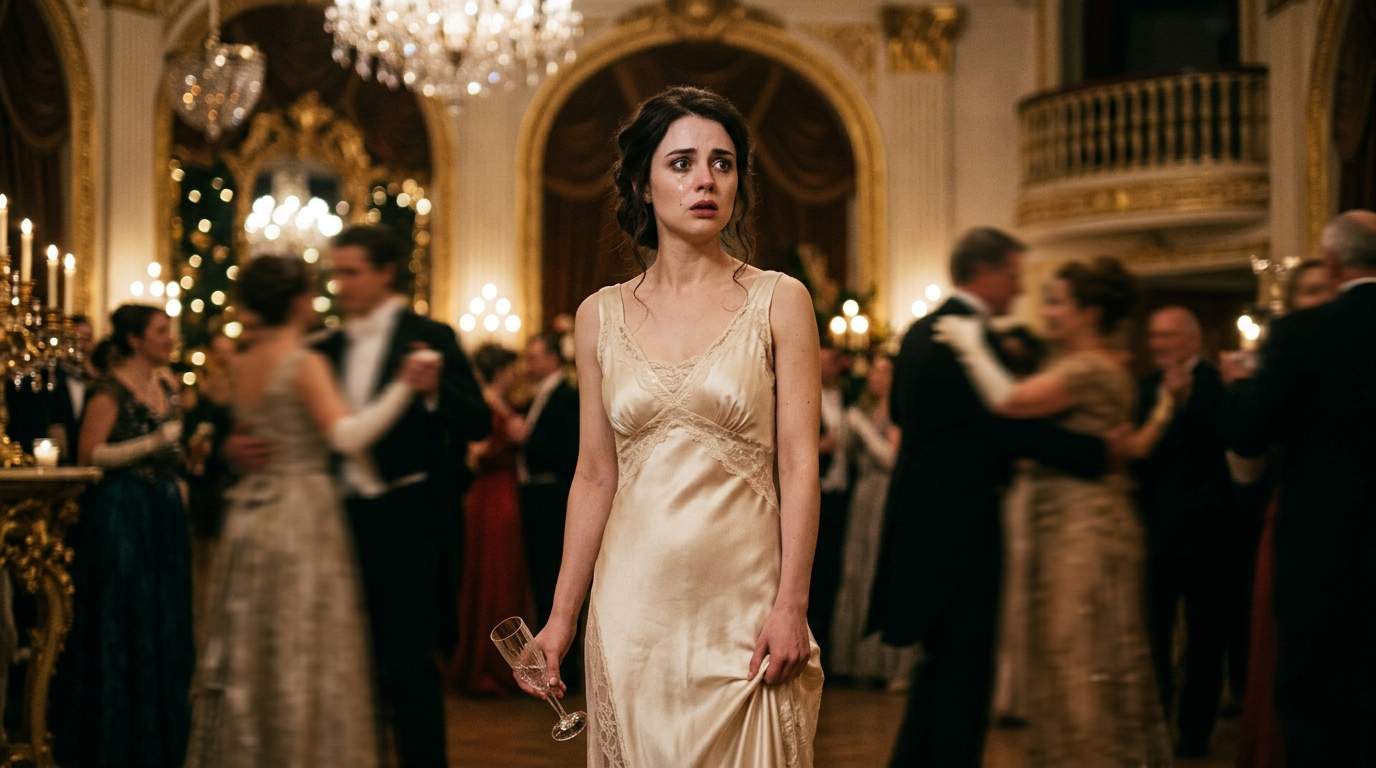I watched him propose to my mother at the Grand Ball, not me.