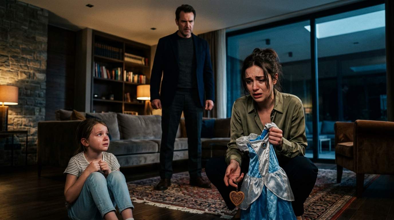 Father Catches Stepmother Destroying Daughter's Dress: A Family Drama Unveiling a Shocking Inheritance Mystery.