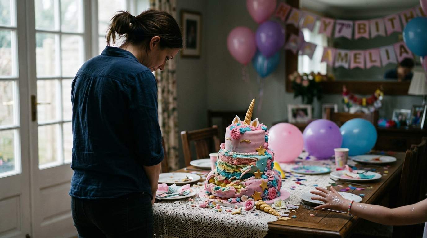 I watched my own sister smash my daughter’s birthday cake; the betrayal cut deeper than any knife.