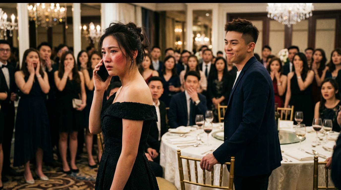 Billionaire's Shocking Slap Uncovers Elite Conspiracy: One Phone Call Exposes a Billion-Dollar Family's Darkest Secrets at the Gala!
