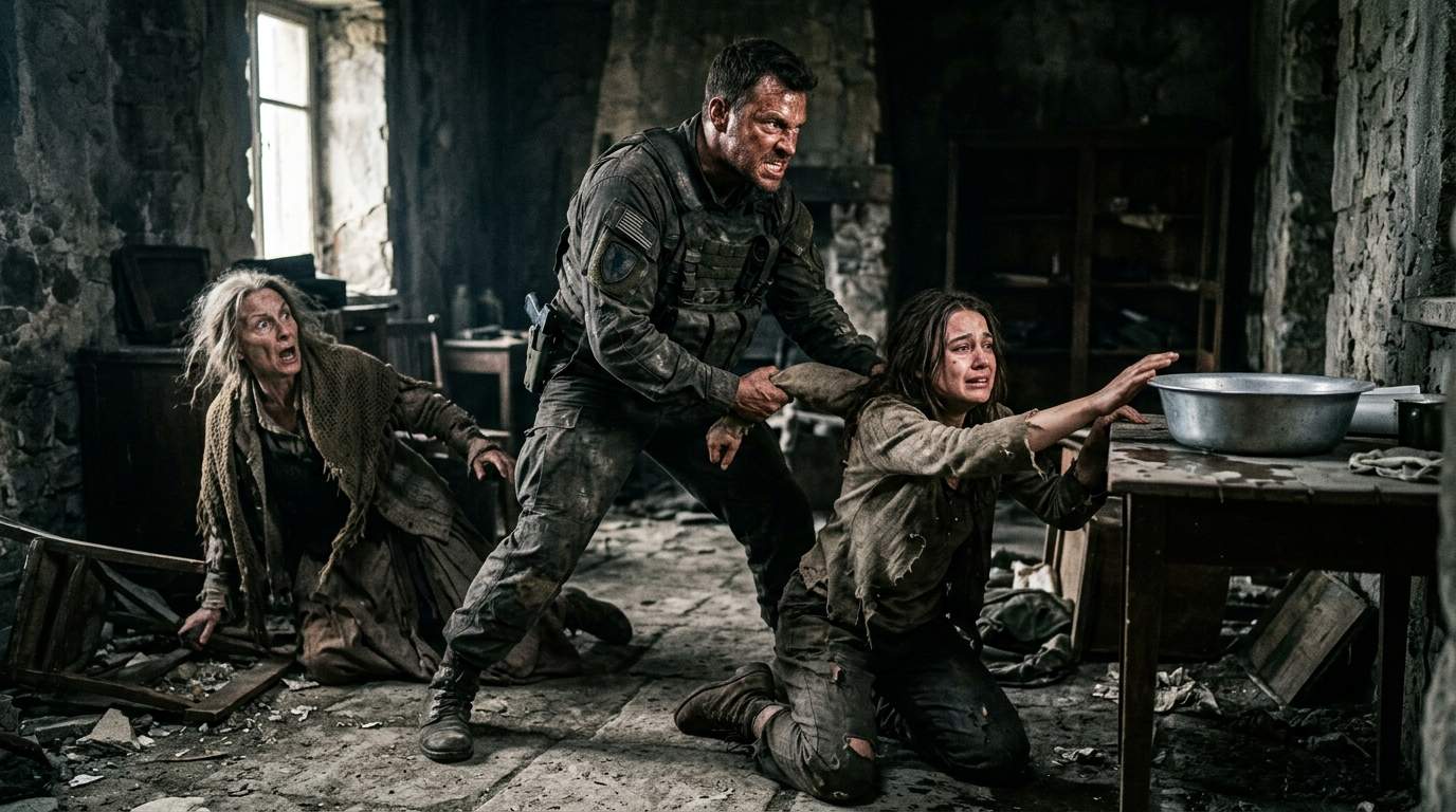 Soldier's Fury: Watch What Happens When He Catches Wife Forcing Mother-in-Law's Head into Dirty Water #FamilyConflict #DomesticAbuse #ShockingTruth
