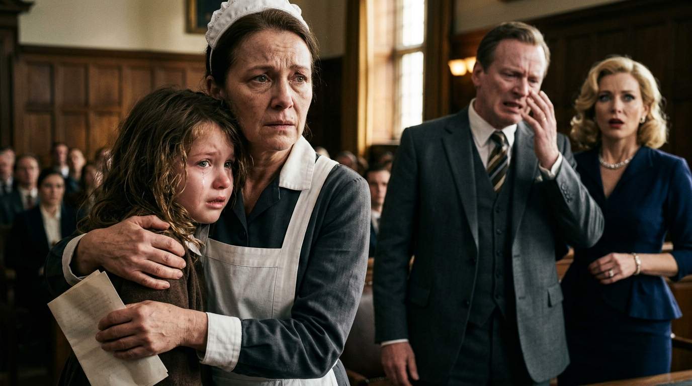 Rich Dad's Cruel Nanny Betrayal Exposed: Little Girl Uncovers Shocking Courtroom Drama & Deep Family Secret