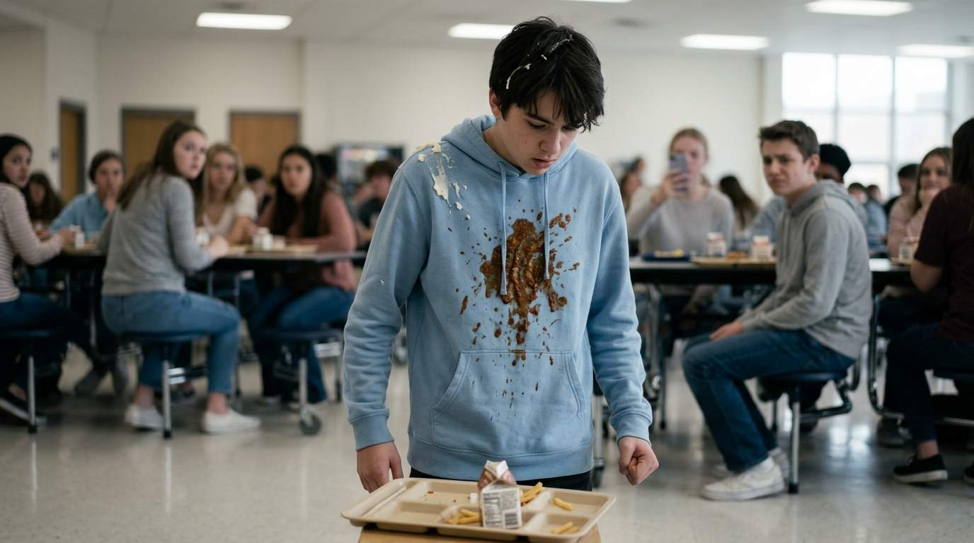 My lunch tray incident still makes me cringe.
