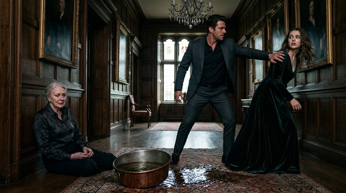 Wealthy Husband Catches Wife Committing Unspeakable Act Against His Mother in Golden Mansion – The Hidden Truth Behind Their Twisted Betrayal Will Shock You!